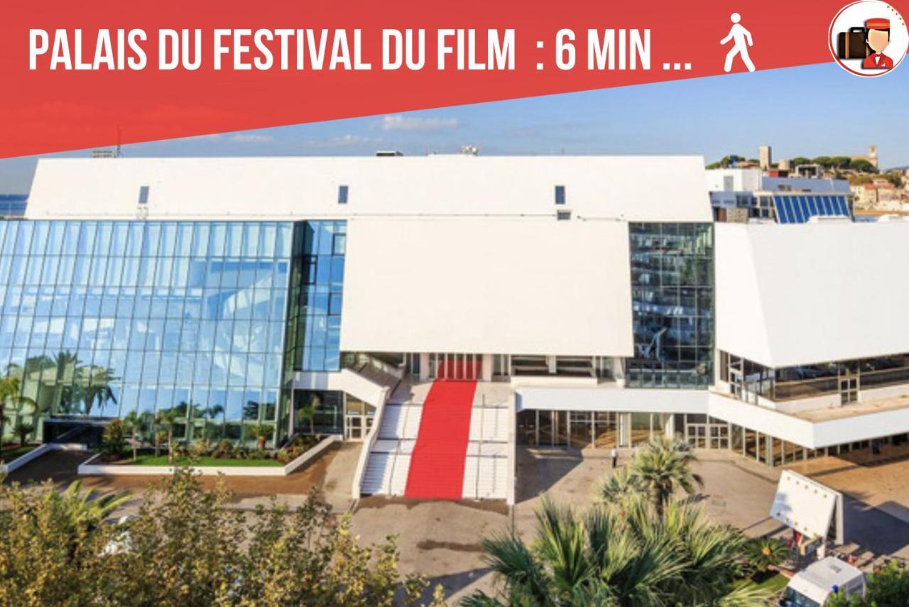 Le Cocon Des Artistes - Coeur De Cannes - Spacieux - Terrasse - Clim Exterior foto